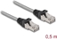 Picture of Delock RJ45 Cable Cat.6A U/FTP with metal jacket 0.5 m