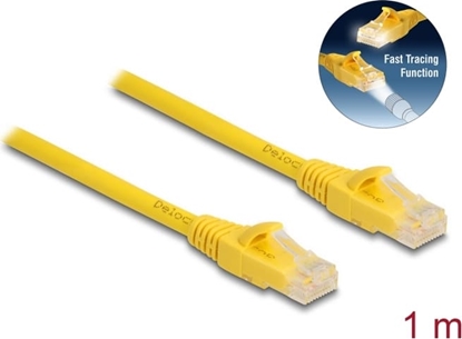 Picture of Delock RJ45 Cable Cat.6A U/UTP Fast Tracing 1 m