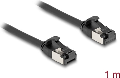 Picture of Delock RJ45 Cable plug to plug Cat.8.1 flexible 1 m black