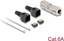Attēls no Delock RJ45 Coupler LSA to LSA with strain relief Cat.6A toolfree