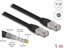 Picture of Delock RJ45 Network Cable Cat.6A S/FTP PE Outdoor 1 m black