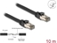 Picture of Delock RJ45 Network Cable Cat.6A U/FTP ultra flexible with inner metal jacket 10 m black