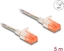 Picture of Delock RJ45 Network Cable Cat.6A U/UTP Slim 5 m transparent