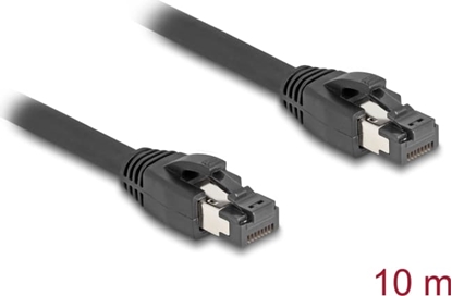 Picture of Delock RJ45 Network Cable Cat.8.1 S/FTP 10 m up to 40 Gbps black