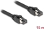 Picture of Delock RJ45 Network Cable Cat.8.1 S/FTP 15 m up to 40 Gbps black