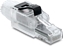 Изображение Delock RJ45 plug field assembly Cat.6A unshielded transparent / black