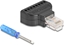 Attēls no Delock RJ45 plug to Terminal Block with screwdriver Cat.5e