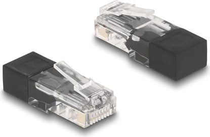 Picture of Delock RJ45 plug with terminating resistor