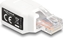 Picture of Delock RJ50 Adapter male to female white
