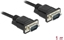 Picture of Delock RS-232 Cable Serial D-Sub 9 male to male with narrow plug housing 1 m