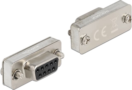 Picture of Delock RS-232/422/485 Loopback adapter with DB9 female