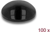Picture of Delock Rubber feet round self-adhesive 5 x 2 mm 100 pieces black