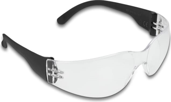 Picture of Delock Safety Glasses with temples clear lenses
