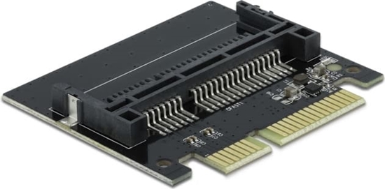 Picture of Delock SATA 22 pin male to CFast slot Adapter