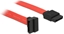 Attēls no Delock SATA 3 Gb/s Cable straight to upwards angled 50 cm red