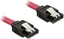 Attēls no Delock SATA 6 Gb/s Cable 10 cm red