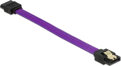 Picture of Delock SATA 6 Gb/s Cable 10 cm violet