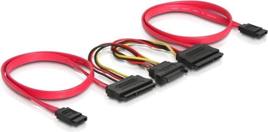 Picture of Delock SATA All-in-One cable for 2x HDD