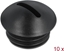 Attēls no Delock Sealing Plug M12 x 1.5 black 10 pieces