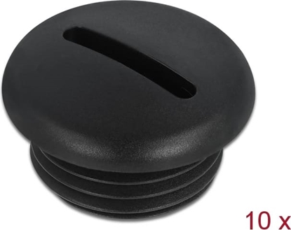 Picture of Delock Sealing Plug M16 x 1.5 black 10 pieces