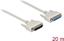 Attēls no Delock Serial Cable D-Sub 25 male to female 20 m