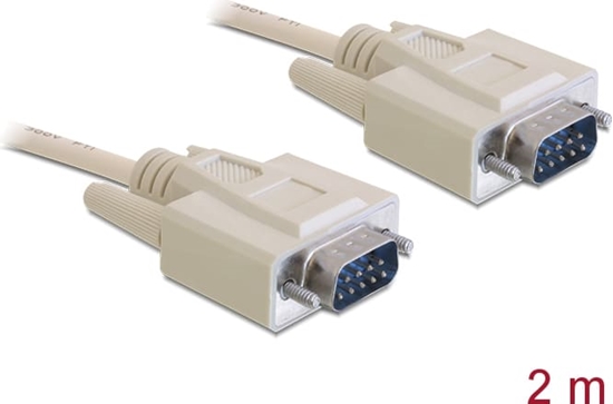 Picture of Delock Serial Cable D-Sub 9 male to male 2 m