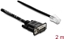 Picture of Delock Serial RS-232/422/485 Adapter Cable Sub-D 9 male to RJ45 plug 2 m