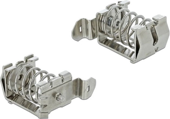 Picture of Delock Shield Clamp for DIN Rail - Cable diameter 10 - 20 mm