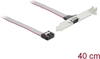 Picture of Delock Slot Bracket > 1 x Serial Pin layout: 1:1