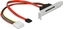 Attēls no Delock Slot bracket with 1 x SATA 22 pin plug external