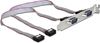 Picture of Delock Slotbracket > 2x serial Pin layout: 1:1