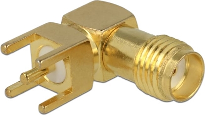 Picture of Delock SMA Jack 90° PCB Thread length 5 mm