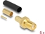 Attēls no Delock SMA jack for crimping LMR200 with matching shrink tube
