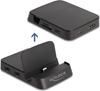 Picture of Delock Smartphone Docking Station 4K with integrated holder - HDMI / USB / Hub / SD / Micro SD for Android or Windows