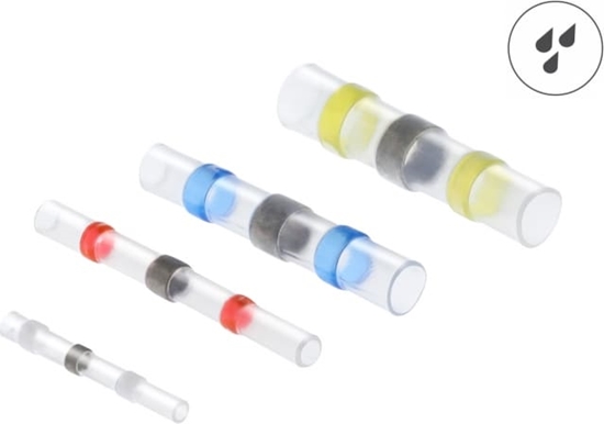 Picture of Delock Solder wire connectors waterproof set 50 pieces 26 - 10 AWG assorted colours