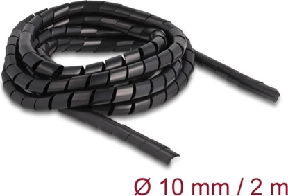 Picture of Delock Spiral Hose flexible 2 m x 10 mm black