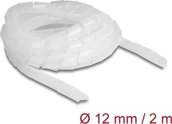 Picture of Delock Spiral Hose flexible 2 m x 12 mm transparent