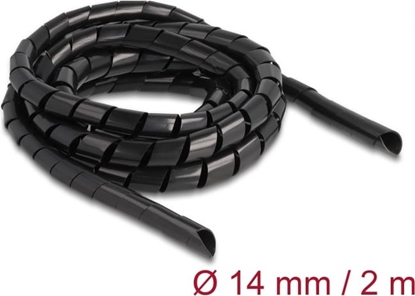 Picture of Delock Spiral Hose flexible 2 m x 14 mm black