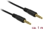 Picture of Delock Stereo Jack Cable 3.5 mm 5 pin male to male 1 m black