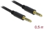 Изображение Delock Stereo Jack Cable 4.4 mm 5 pin male to male 0.5 m black