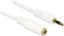 Изображение Delock Stereo Jack Extension Cable 3.5 mm 3 pin male > female 1 m white