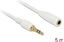 Изображение Delock Stereo Jack Extension Cable 3.5 mm 3 pin male to female 5 m white