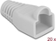 Attēls no Delock Strain relief for RJ45 plug grey 20 pieces