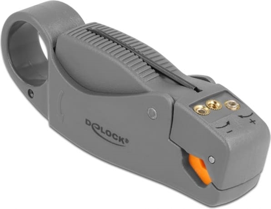 Picture of Delock Stripping Tool for coaxial cables with 3 blades