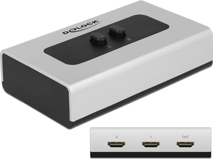 Picture of Delock Switch 4K HDMI 2 port manual bidirectional