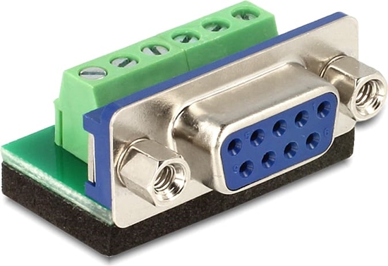 Picture of Delock Terminal block > D-Sub 9 pin female