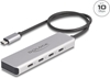 Изображение Delock USB 10 Gbps USB Type-C™ Hub with 4 x USB Type-C™ female with 35 cm connection cable