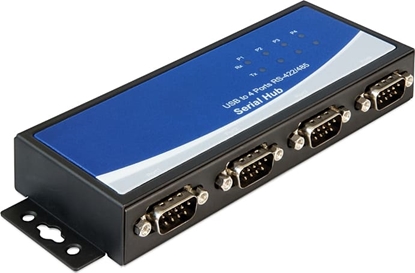 Attēls no Delock USB 2.0 Adapter to 4 x Serial RS-422/485
