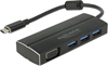Изображение Delock USB 3.1 Gen 1 Adapter USB Type-C™ to 3 x USB 3.0 Type-A Hub + 1 x VGA (DP Alt Mode)