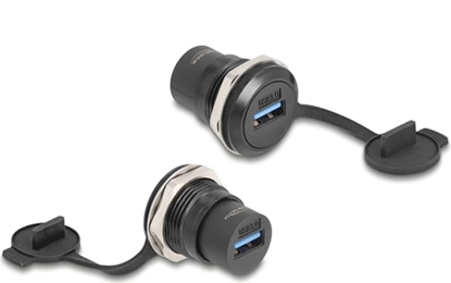 Attēls no Delock USB 3.2 Gen 1 Type-A built-in connector with protective dust cap